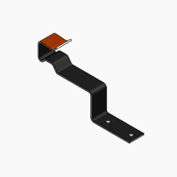 Klamra do gąs. 1.470/52 ceglasta