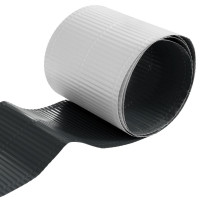 Kosz dachowy alum.tł.poprzecznie 6m w rolce czarny