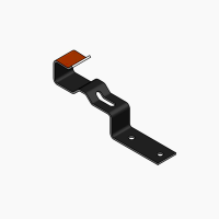 Klamra do gąs. 1.470/112 ceglasta