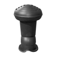 Kominek Virtum 160 blachodachówka - N czarny