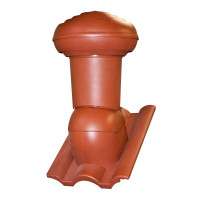 Kominek Virtum 160 dachówka - 08 ceglasty