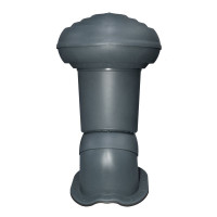 Kominek Virtum 160 blachodachówka - BM grafitowy