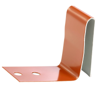 Klamra do kosza alum.tł.poprzecznie ceglasta