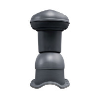 Kominek Virtum 125 blachodachówka - W czarny