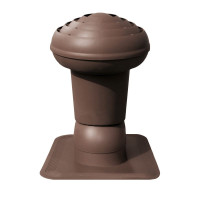 Kominek Virtum 160 gont/papa - G ciemnobrązowy