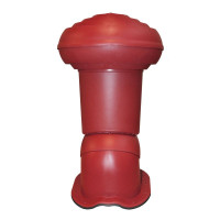 Kominek Virtum 160 blachodachówka - BM czerwony 3011