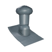 Ventilation chimney VIRTUM 160 UNI Al - graphite