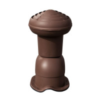 Kominek Virtum 125 blachodachówka - N ciemnobrązowy