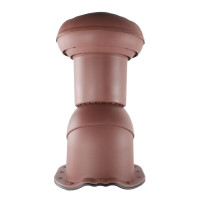 Kominek Virtum 125 blachodachówka - BG brązowy