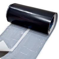 Taśma do obr. komina EUROTEC N płaska czarna