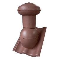 Kominek Virtum 125 dachówka - 01 brązowy