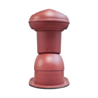 Kominek Virtum 125 blacha płaska - P czerwony 3009