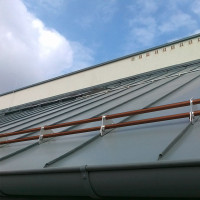 Bariera p-śnieg. aluminiowa 26 mm L-3,0 m brązowa