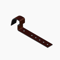 Clamp 1.470/96 dark brown