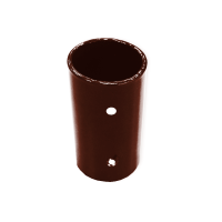 Łącznik bariery p-śnieg. stal. 28,5 mm ciemnobrązowy