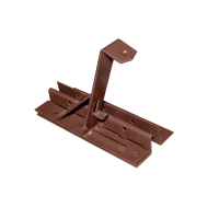 Uchwyt płotka przeciwśn. 155 mm FALZ ciemnobrązowy (B)