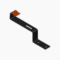 Klamra do gąs. 1.470/35 ceglasta