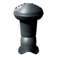 Kominek Virtum 160 blachodachówka - BW czarny