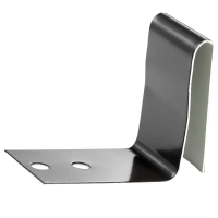 Klamra do kosza alum.tł.poprzecznie czarna