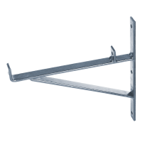 Wspornik ławy komin. P przyścienny grafitowy