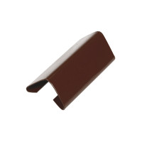 Łącznik płotka przeciwśn. ciemnobrązowy