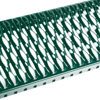 Ława kominiarska stalowa 250 mm L-2,5 m RAL 6020