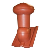 Kominek Virtum 160 dachówka - 03 ceglasty