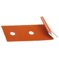 Klamra do kosza alum.tł.podłużnie ceglasta