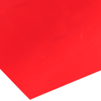 Painted aluminium sheets 0,58x1000x2000 - red