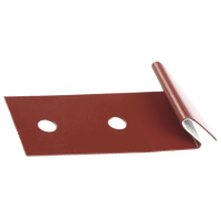 Klamra do kosza alum.tł.podłużnie kasztanowa